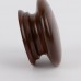 Knob style A 70mm walnut lacquered wooden knob